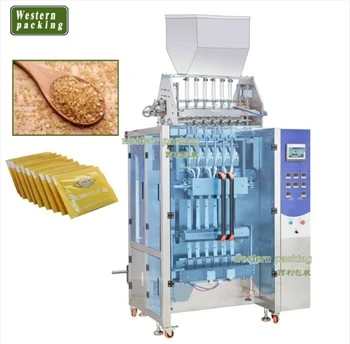 Multilane Silica Gel Sachet Bag Emballeringsmaskine