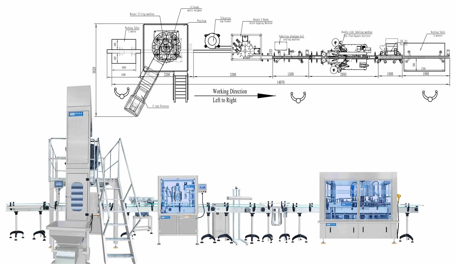 Automatic bottle jars granule filling machine Automatic bottle jars granule filling machine
