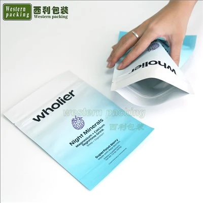 Taskeemballage Stand Up Pouch